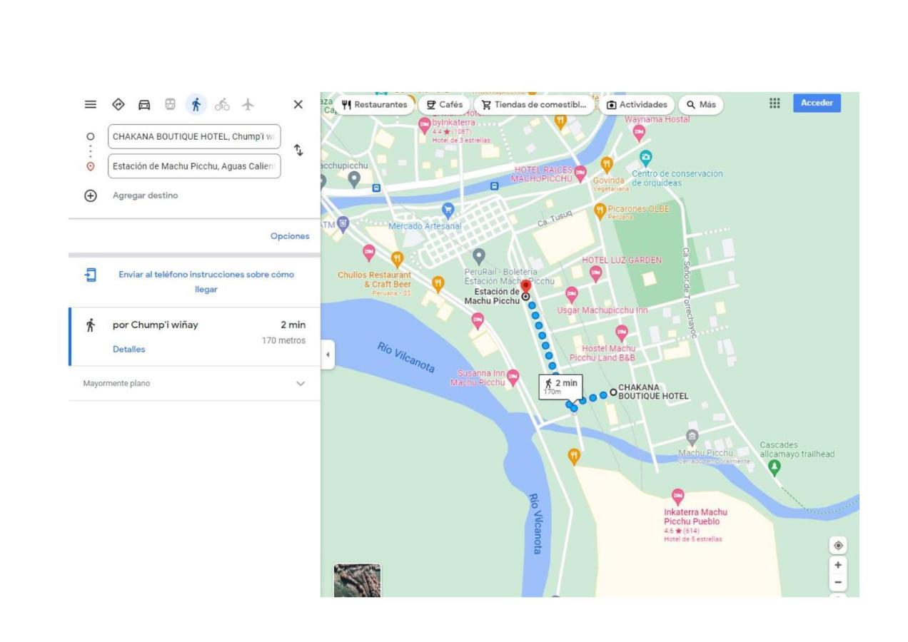 Chakana Boutique Hotel Мачу Пикчу Екстериор снимка